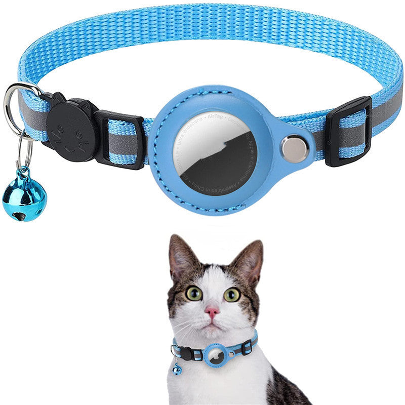 Reflective Collar Waterproof Holder Case For Apple Air Tag.