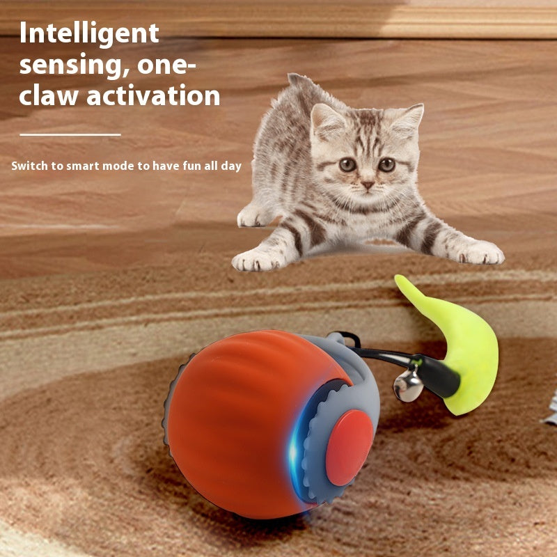 Pet Interactive Gravity Ball with Chaser tail.