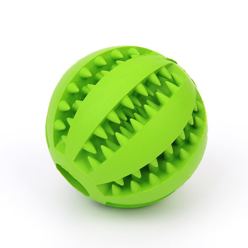 Rubber Mint Feeding Ball with Built-in Food Pockets