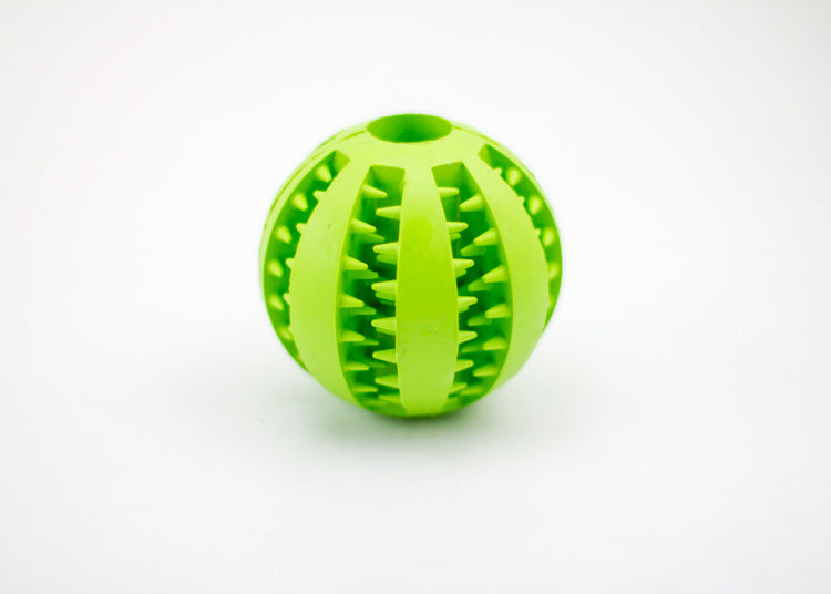 Rubber Mint Feeding Ball with Built-in Food Pockets