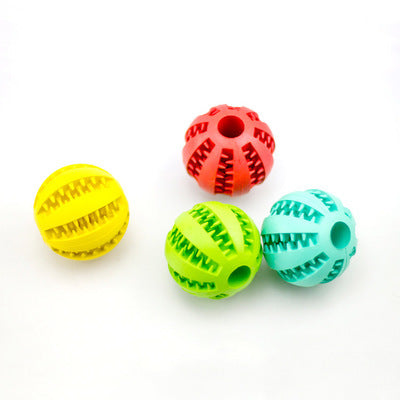 Rubber Mint Feeding Ball with Built-in Food Pockets