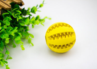 Rubber Mint Feeding Ball with Built-in Food Pockets