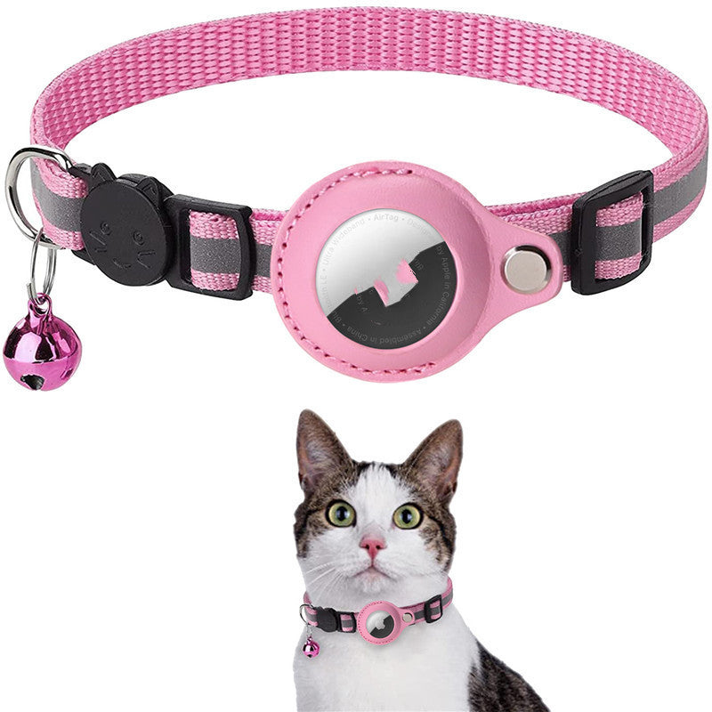 Reflective Collar Waterproof Holder Case For Apple Air Tag.