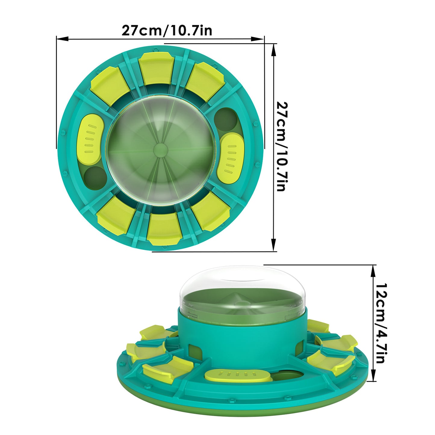 Interactive Feeding Tray Far all Dog Sizes.