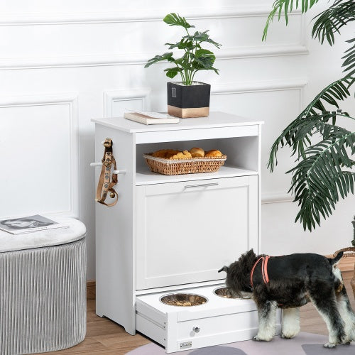 Pet Feeder Station Locker and Storage