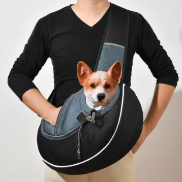 Carrying Pets Bag Women and Men. Comfortable Carrying Pouch.