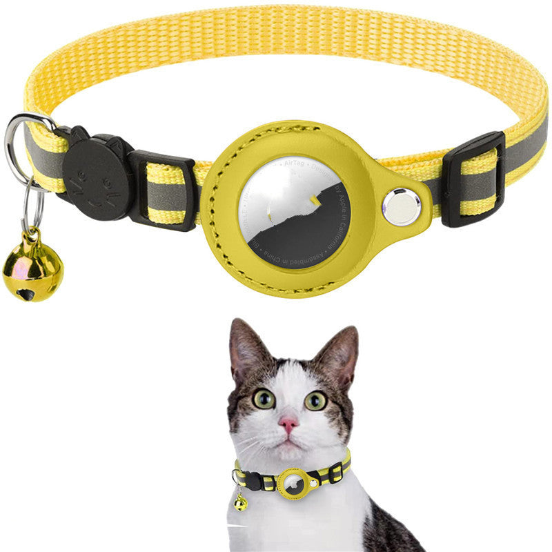 Reflective Collar Waterproof Holder Case For Apple Air Tag.