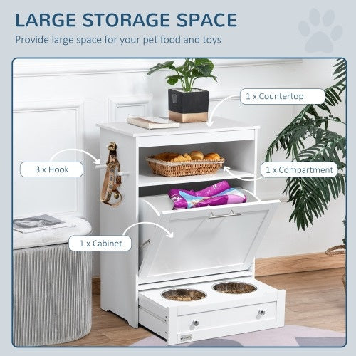 Pet Feeder Station Locker and Storage