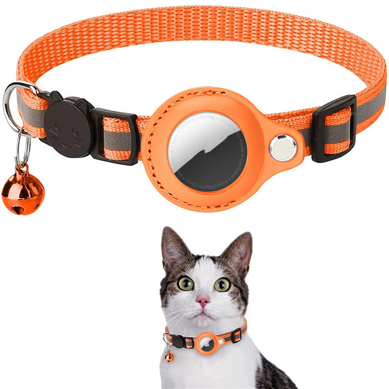 Reflective Collar Waterproof Holder Case For Apple Air Tag.